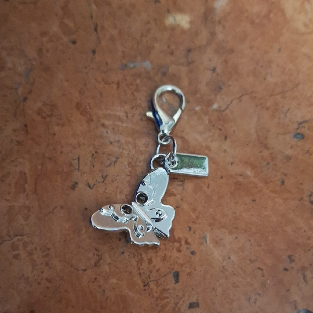 Silver Butterfly Charm